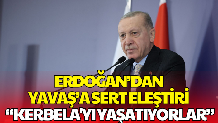 Cumhurbaşkanı Erdoğan’dan Mansur Yavaş’a Su Kesintisi Tepkisi: Kerbela’yı Yaşatıyorlar